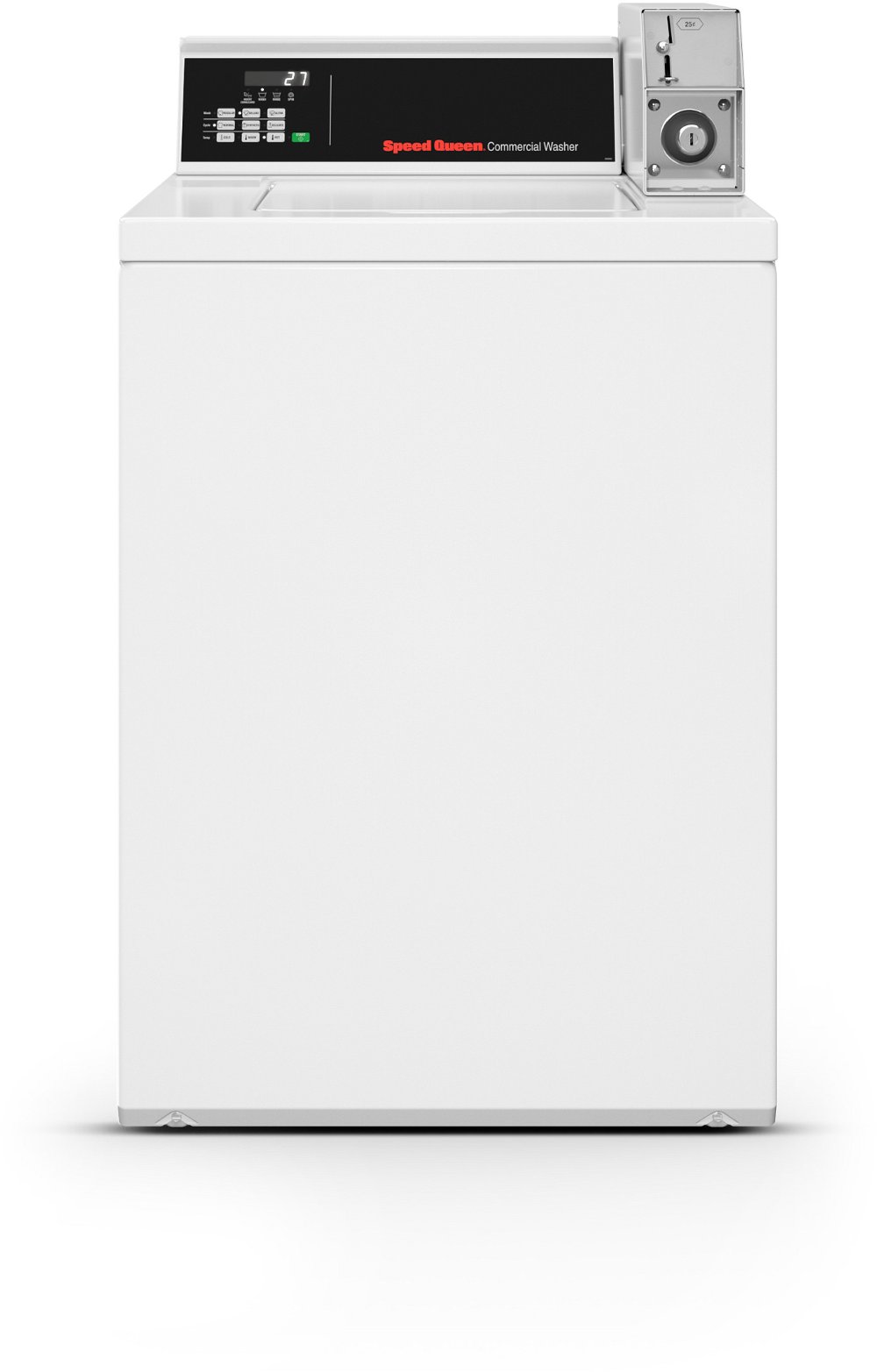 Speed Queen 3.19 Cu Ft Coin Operated Agitator Washer - White