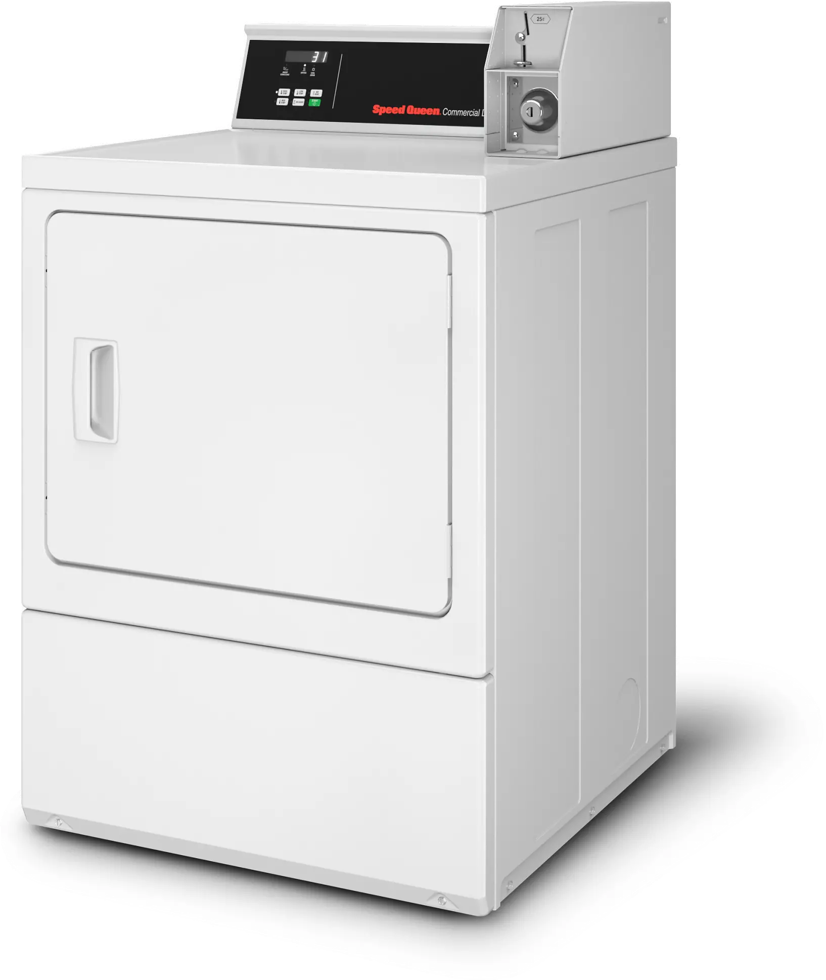 DV6000WG Speed Queen 7.0 Cu Ft Gas Dryer - White-2