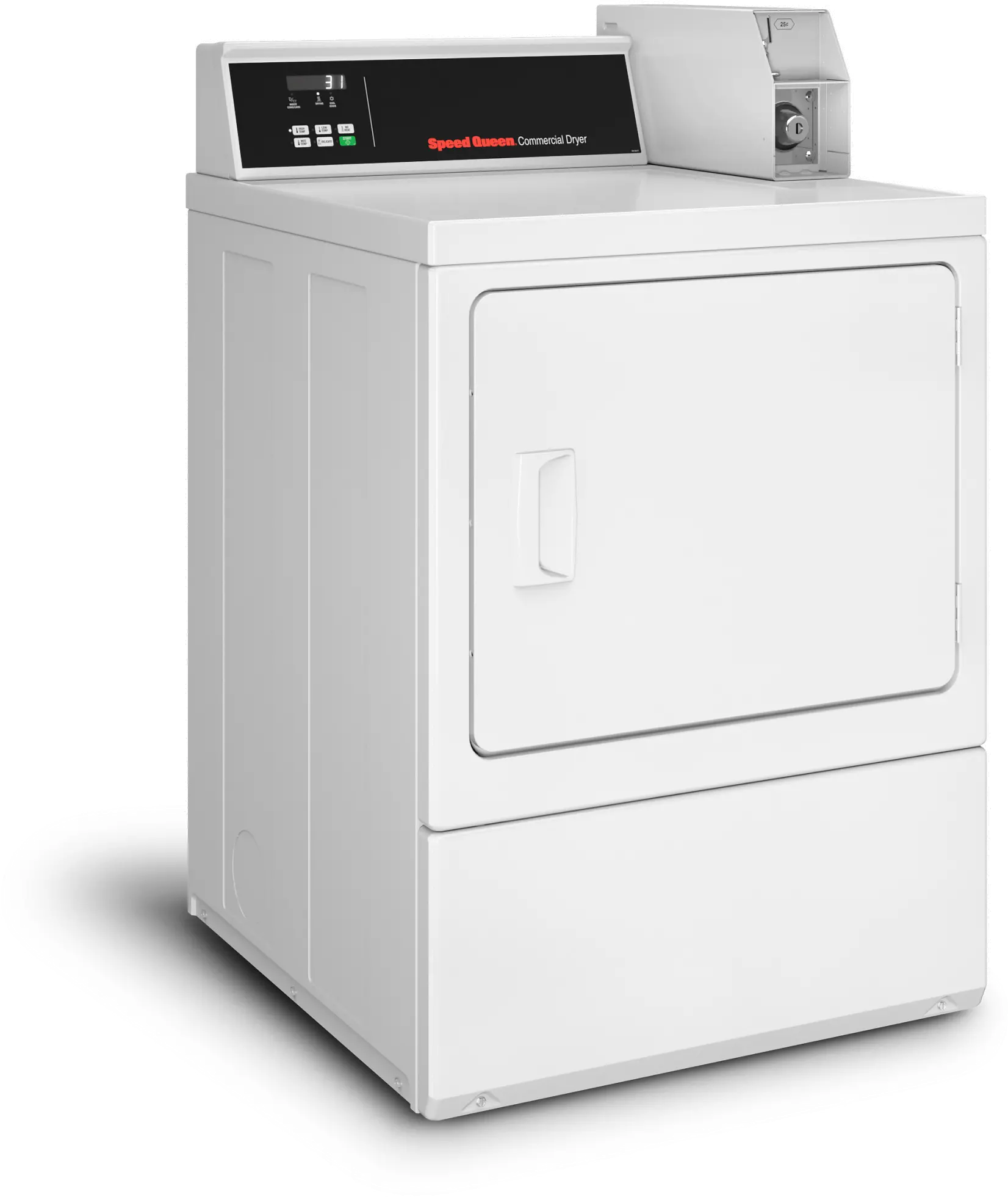 DV6000WG Speed Queen 7.0 Cu Ft Gas Dryer - White-3