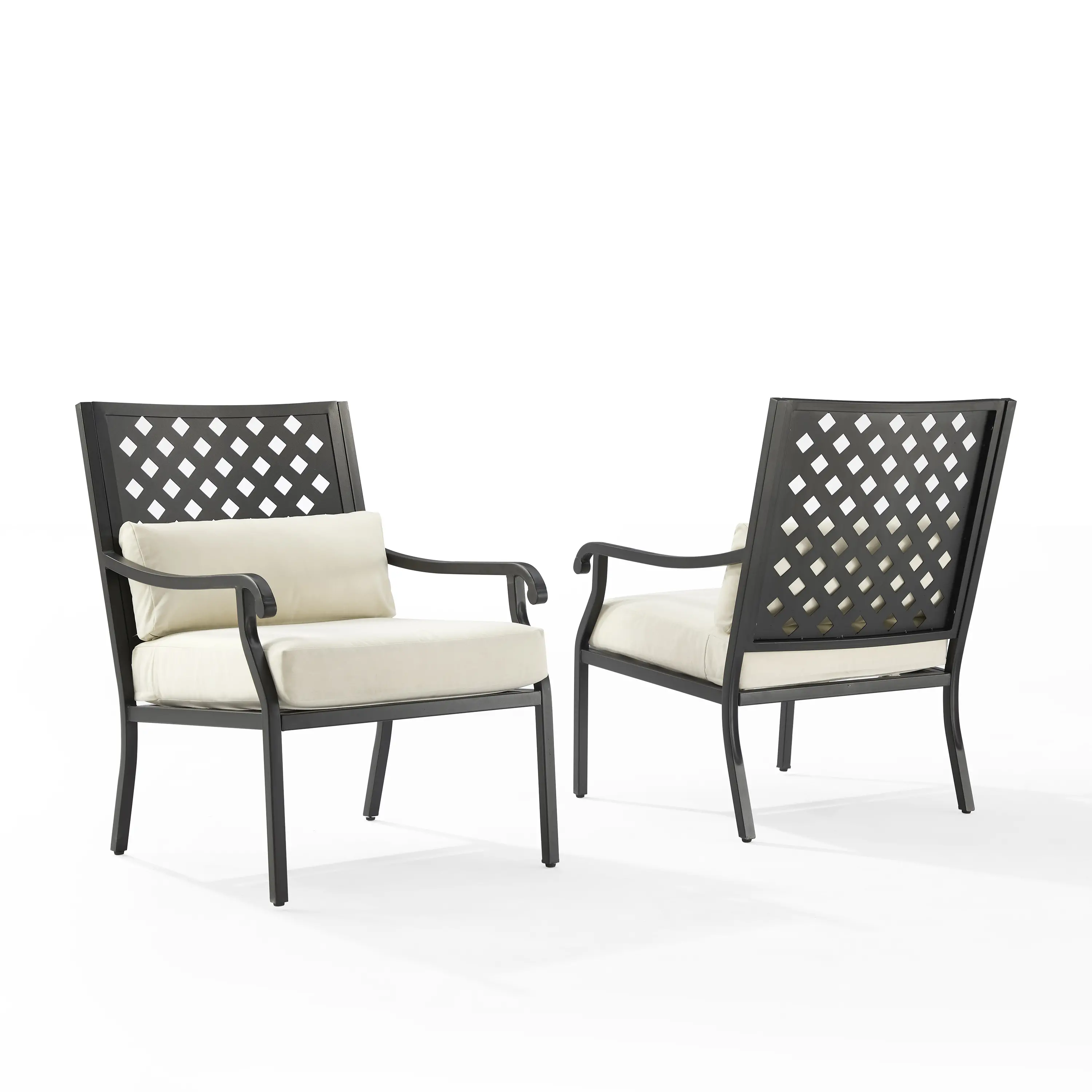 KO70285MB-CR Alistair 4 pc Black and Cream Patio Conversation Set-8