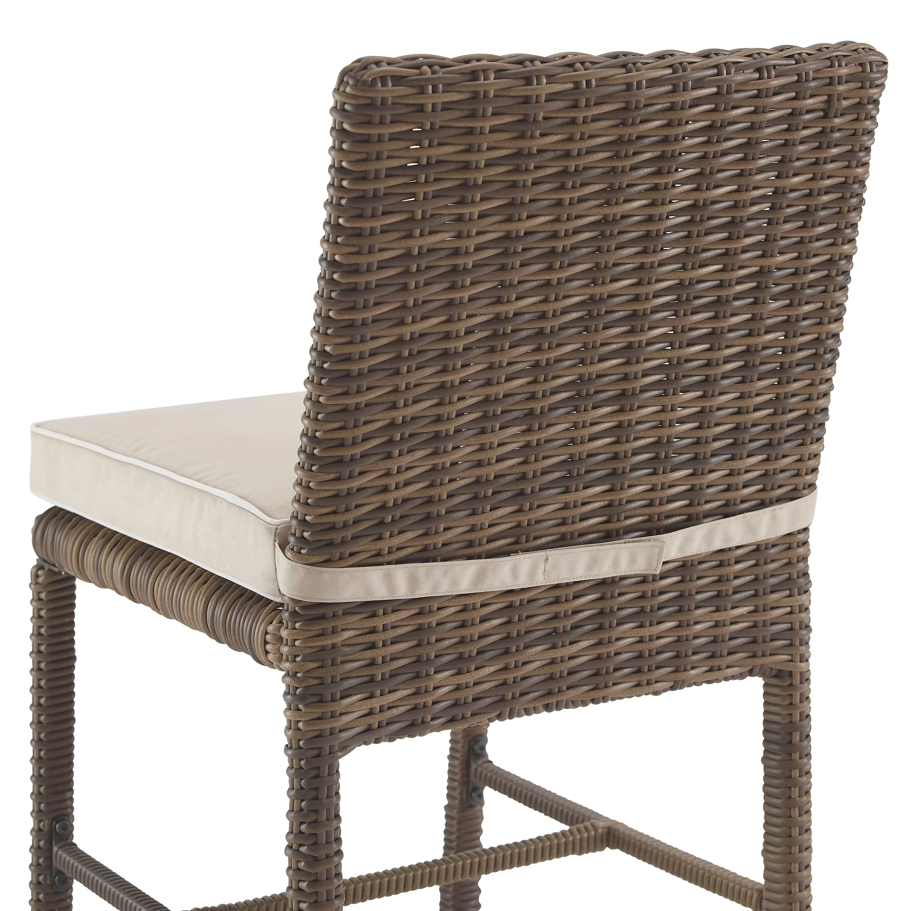 KO70427WB-SA Bradenton 5 Piece Beige and Wicker Patio Dining Set-7