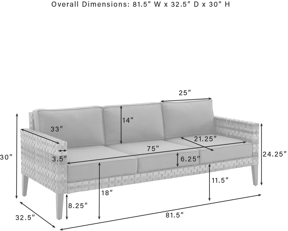 KO70254BR-TE Prescott Taupe Outdoor Wicker Sofa & Coffee Table Set-11