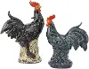 Black Rooster 12  Figurine