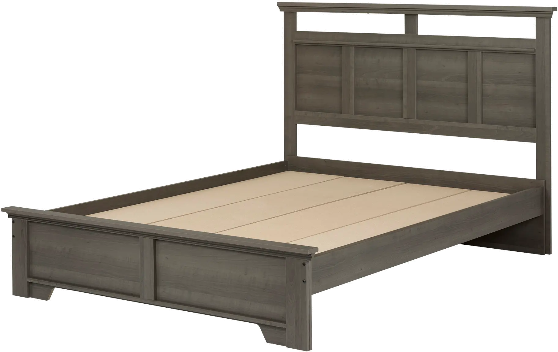 15491 Versa Gray Maple Queen Bed and Headboard Set-1