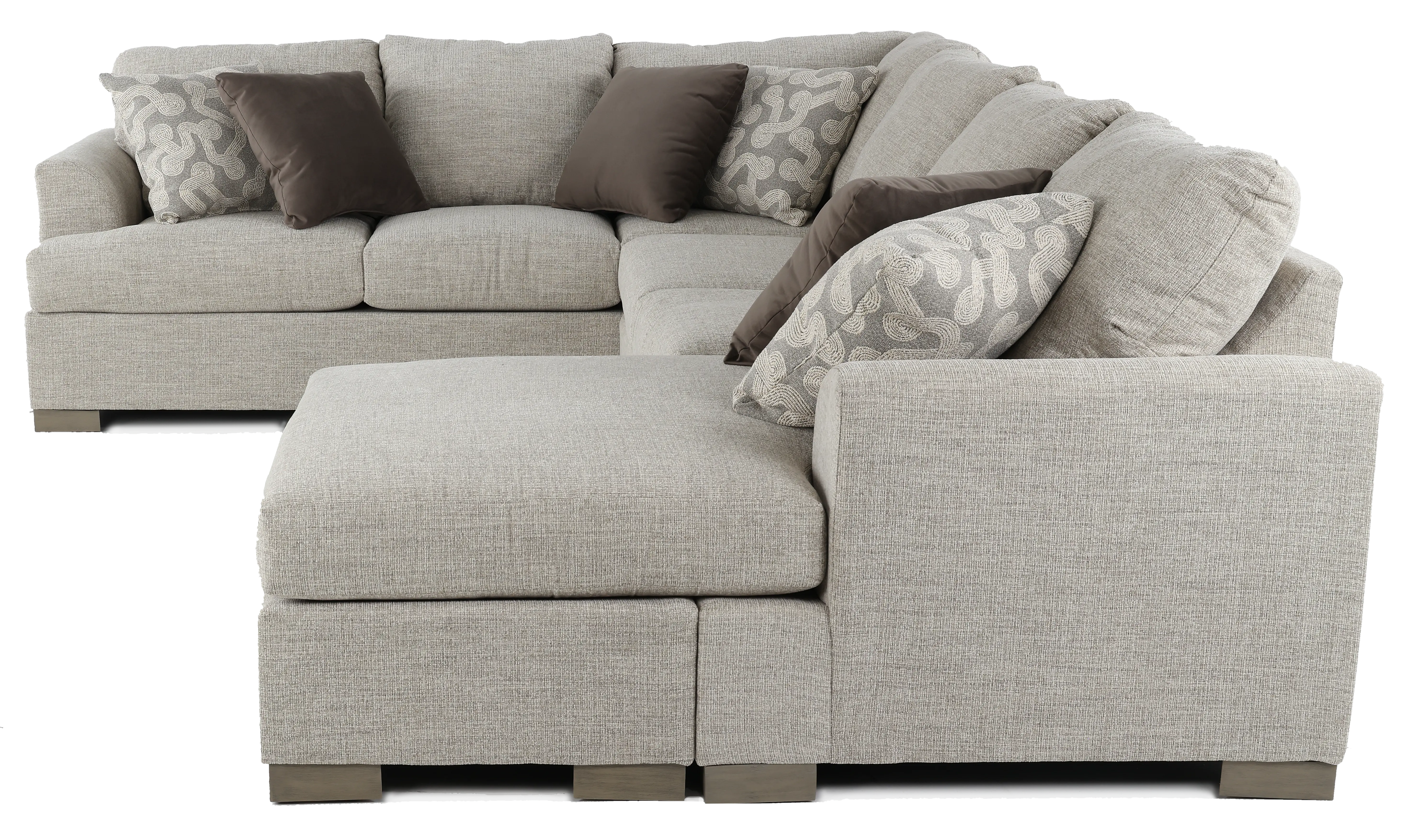2PC/VILLANOVA/OP2 Villanova Oatmeal Taupe 2 Piece Sectional-3