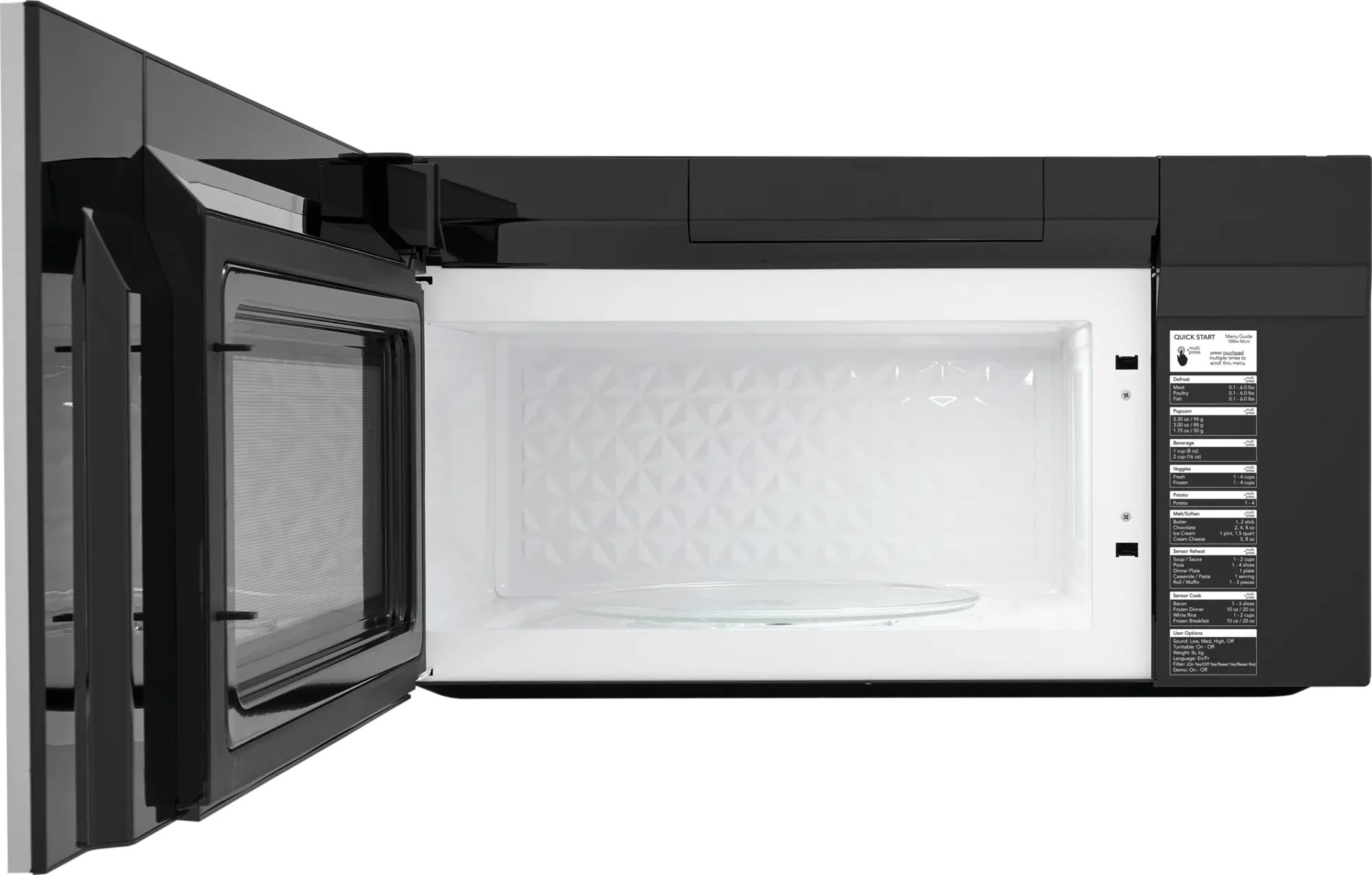 GMOS1964AF Frigidaire Gallery 1.9 cu ft Over the Range Microwave - Stainless Steel-1