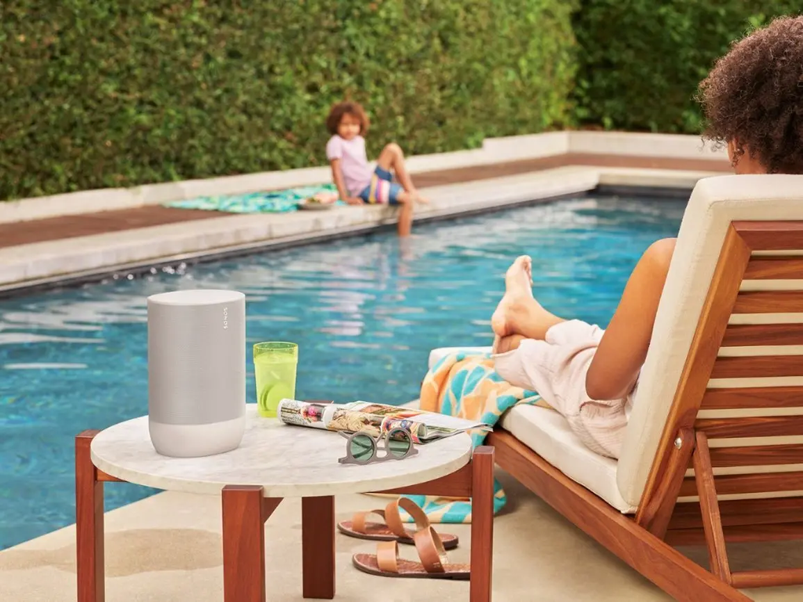 MOVE-WHITE Sonos Move Portable Speaker - White-8