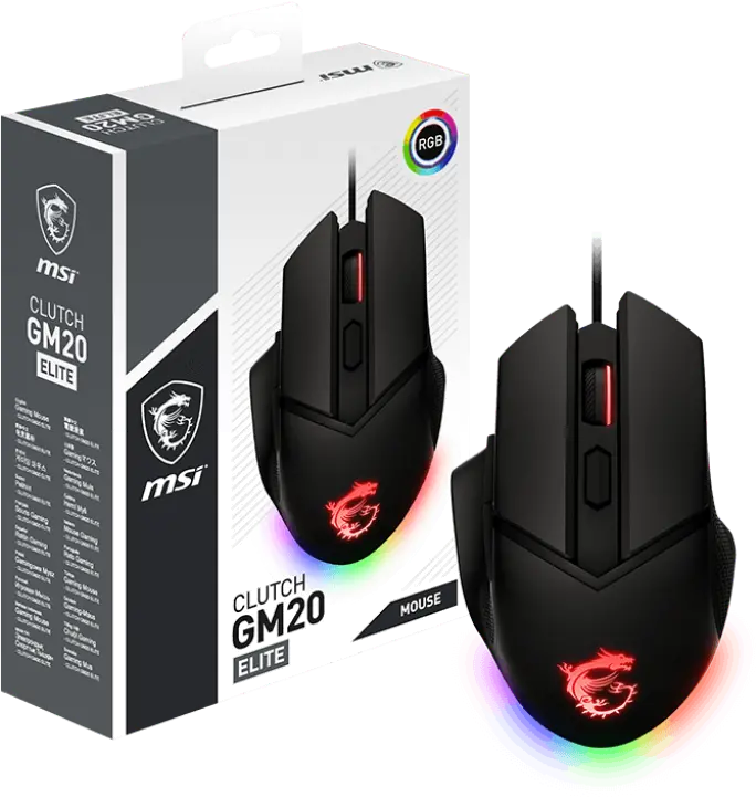 MSI Clutch GM20 Elite Gaming Mouse-5