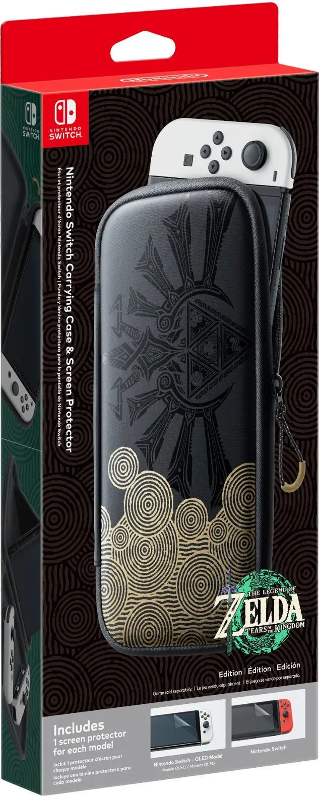 SWI/TOTK_CARRY_CASE Nintendo Switch Carrying Case for The Legend of Zelda: Tears of the Kingdom Edition-3