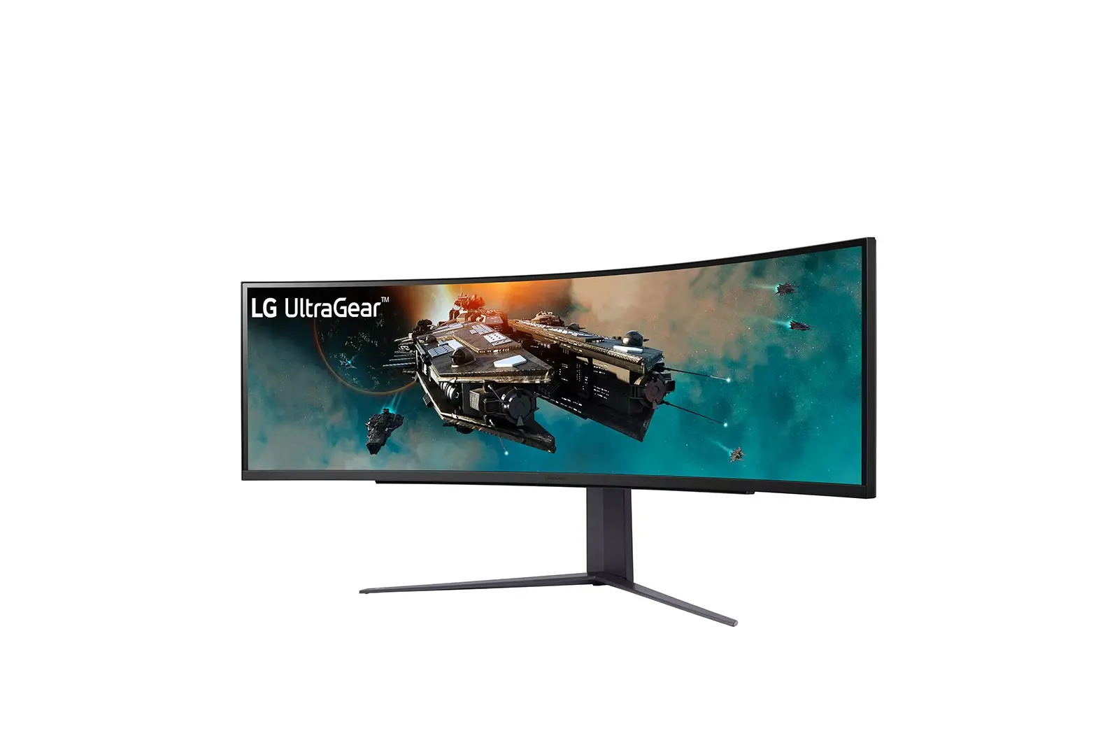 49GR85DC-B LG UltraGear 49  DQHD Curved Gaming Monitor-1
