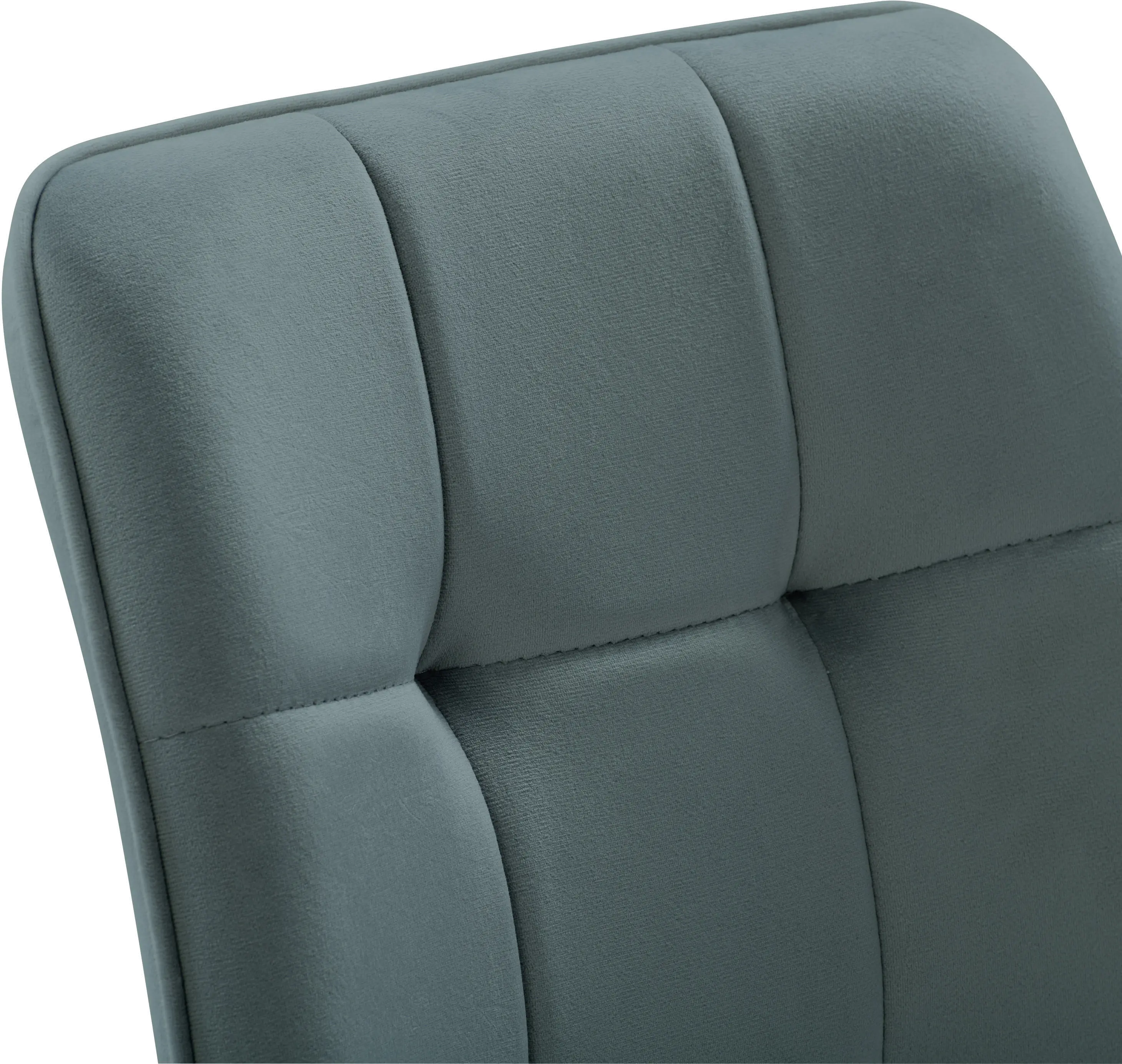 Nash Teal Velvet Side Chair, Set of 2-6