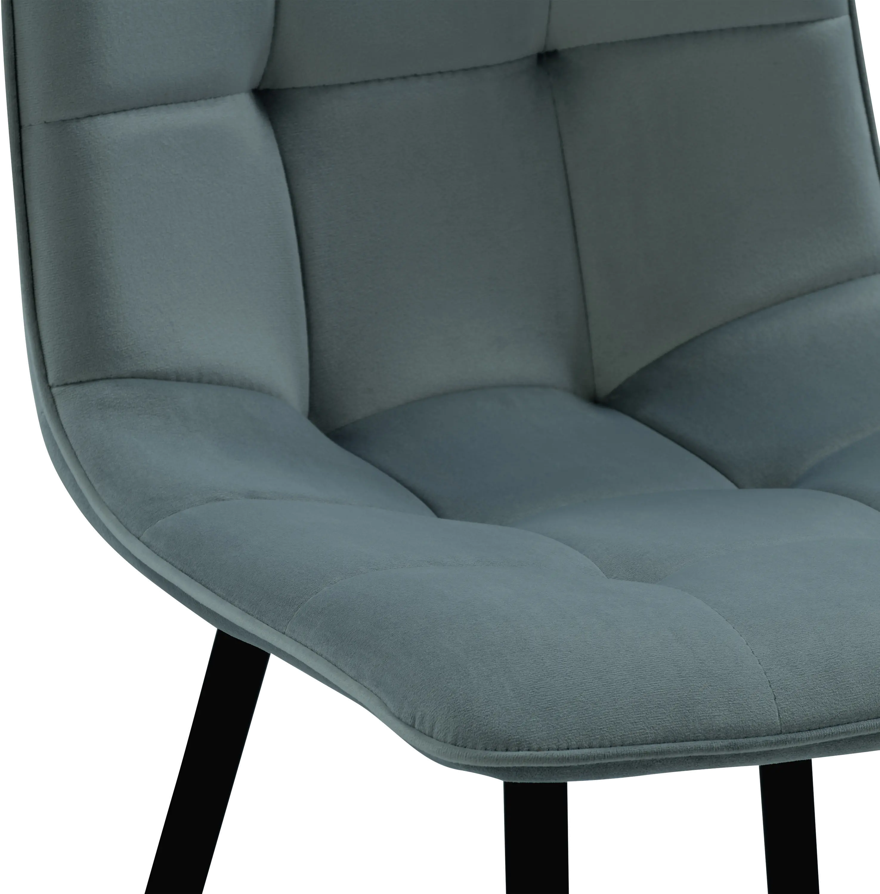 Nash Teal Velvet Side Chair, Set of 2-7