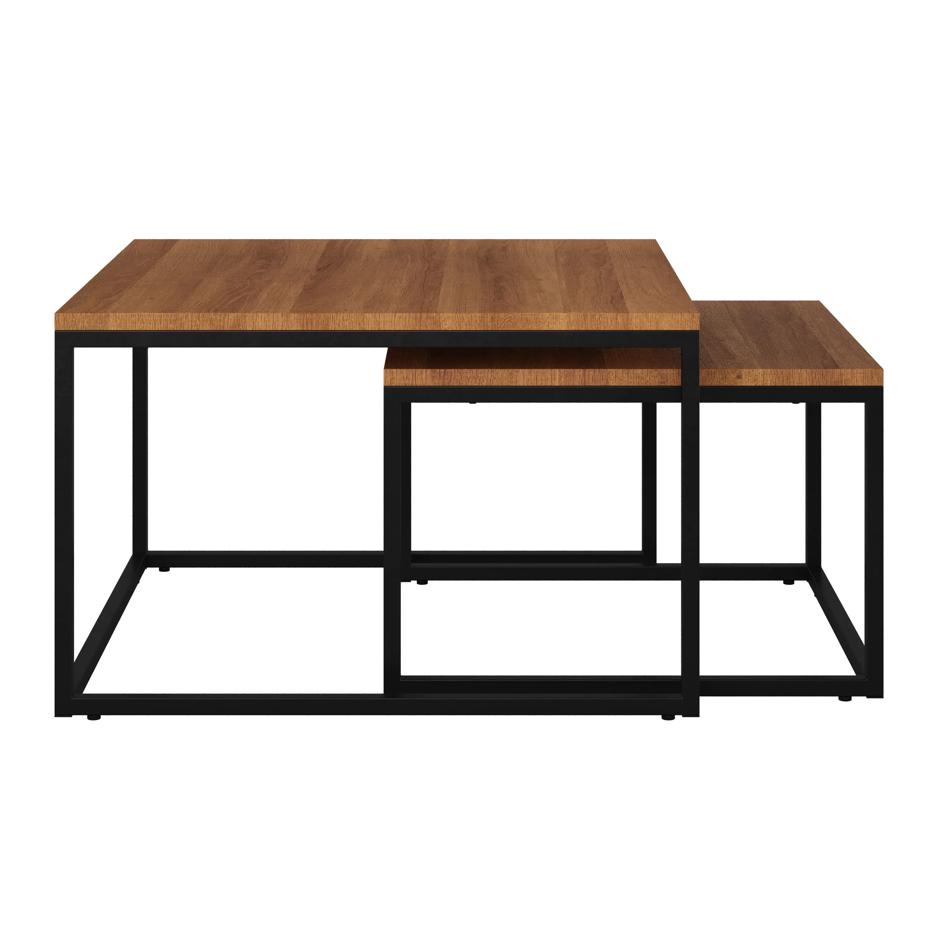 A361◆SQUARE ROOTS QUATTRO COFFEE TABLE◆ Quattro Rustic Finish Coffee Table