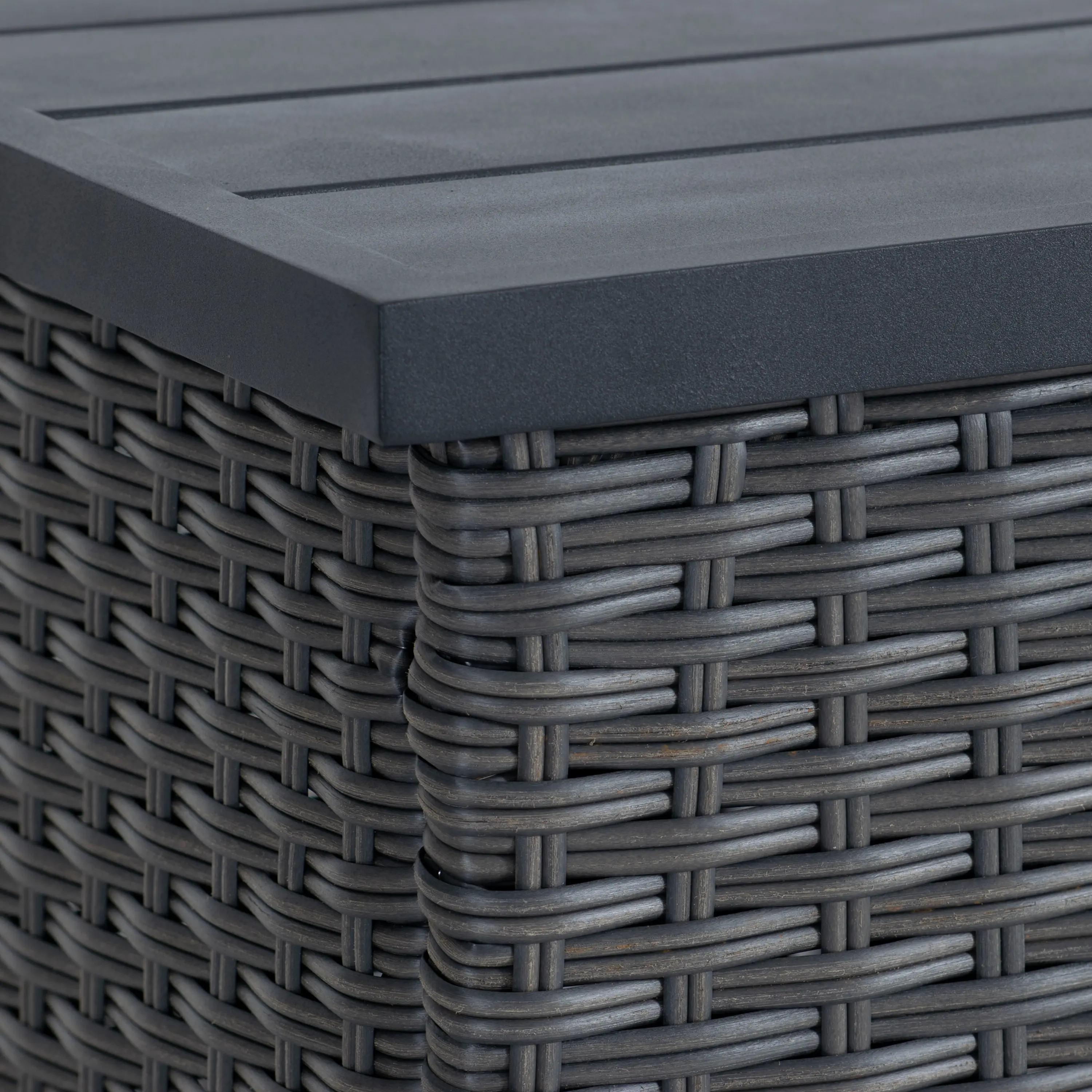 Brisbane Outdoor Wicker Coffee Table-6