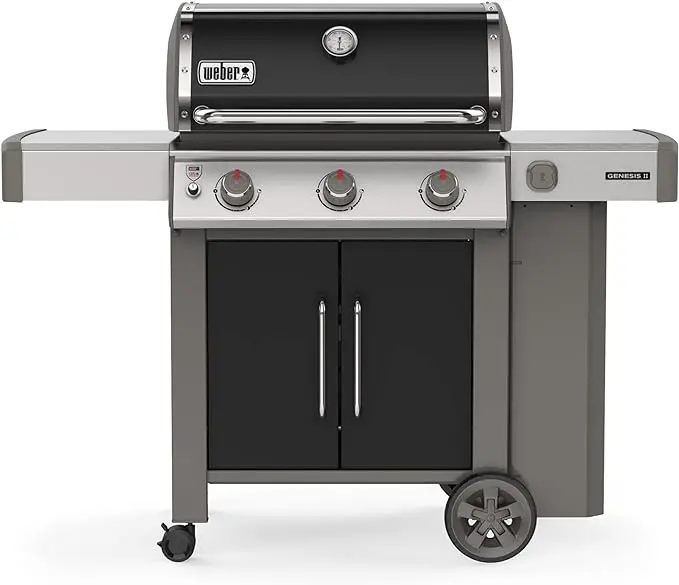 1500011,G3,E315,BLK Weber Genesis Black E-315 Natural Gas Grill-3