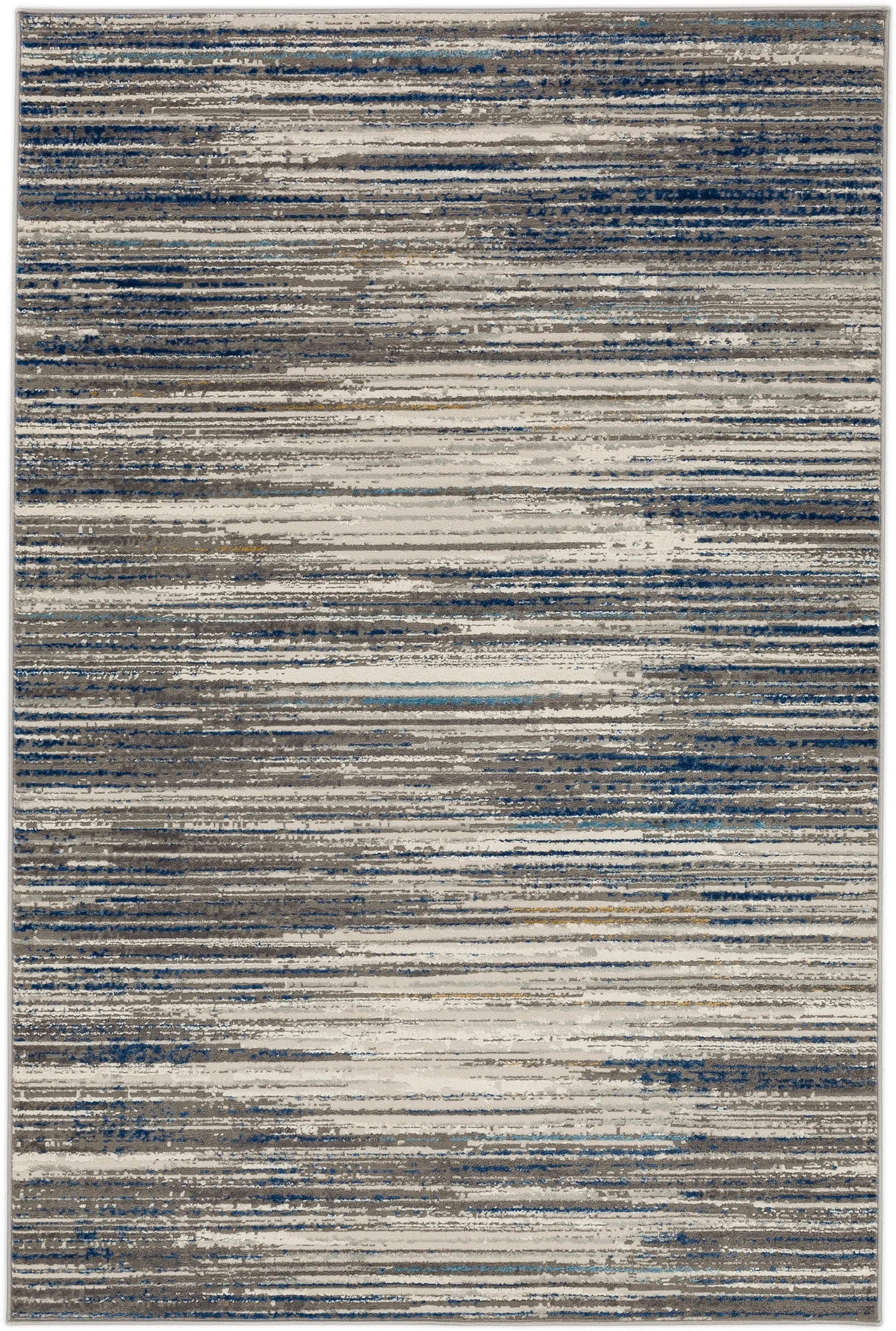IEBER-9555/5X8-CLEO Cleo 5 x 8 Bell Place Blue Area Rug-1