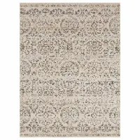 IE307-131/5X8-HILL Whimsey 5 x 8 Hill Gardens Ivory Area Rug