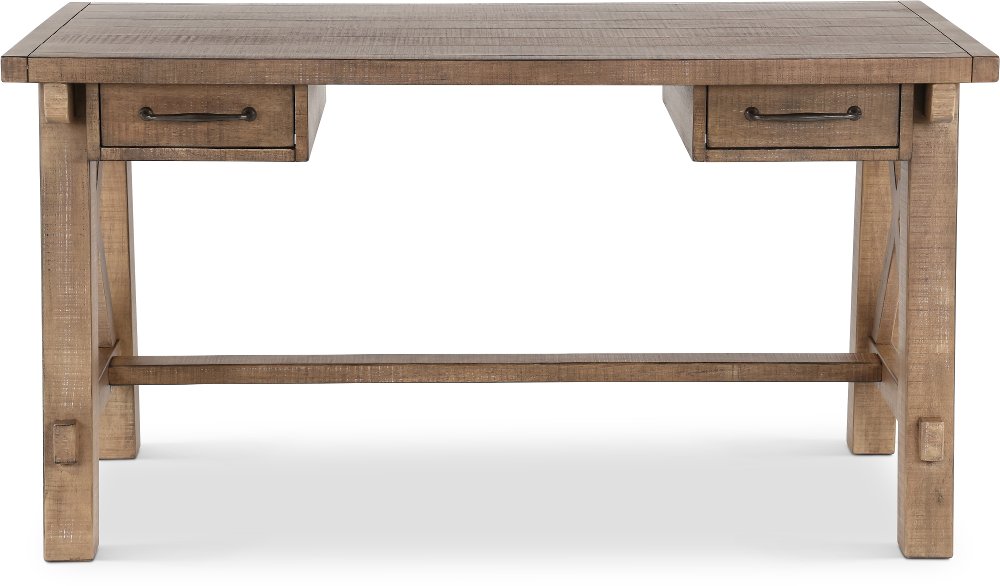 Vivian Light Brown Writing Desk