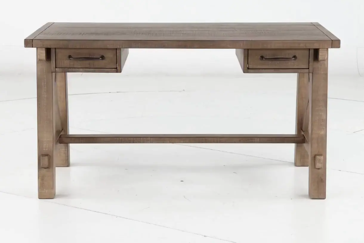 Vivian Light Brown Writing Desk-5