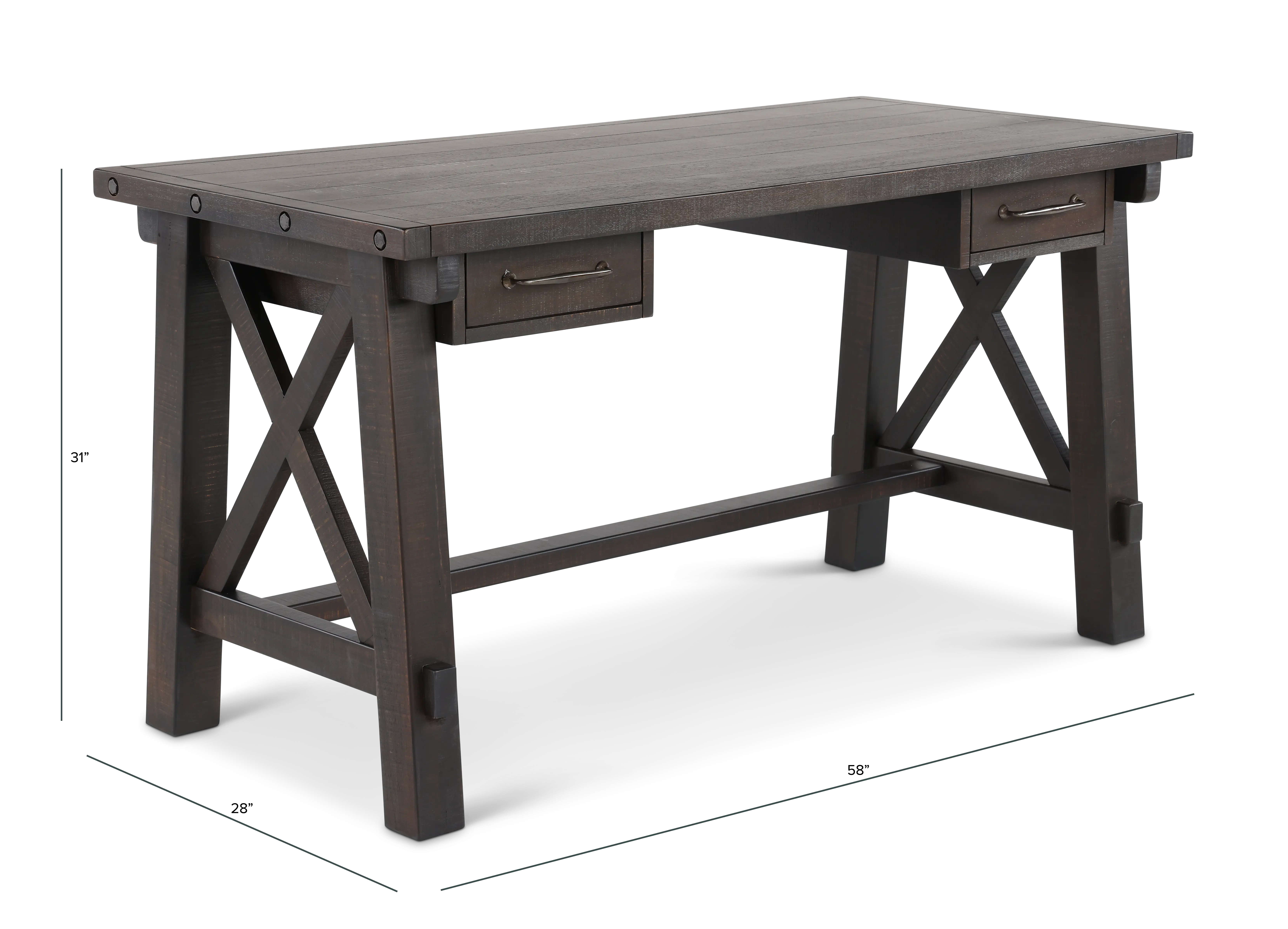 Vivian Brown Writing Desk-3