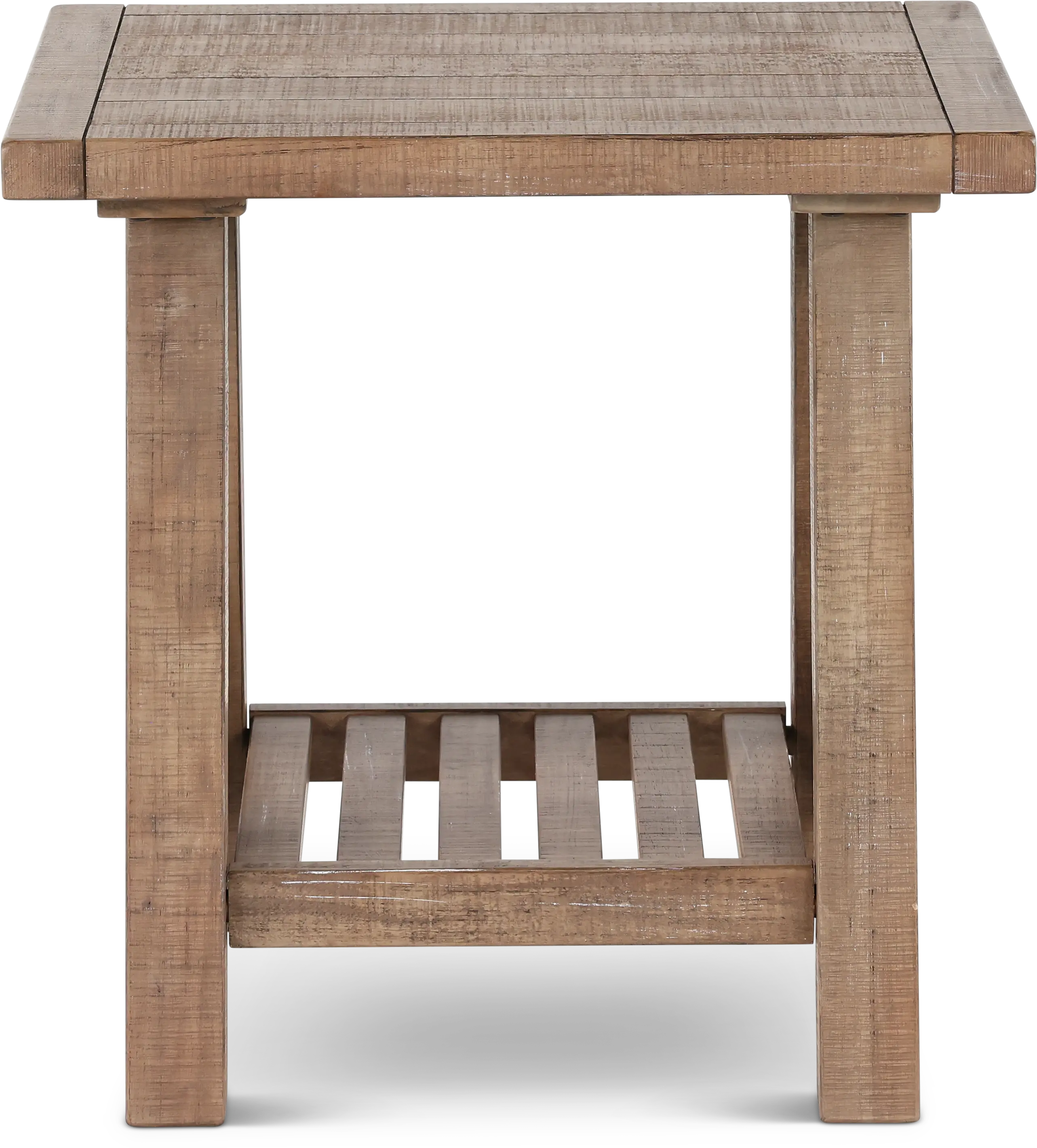 Vivian Light Brown End Table-4