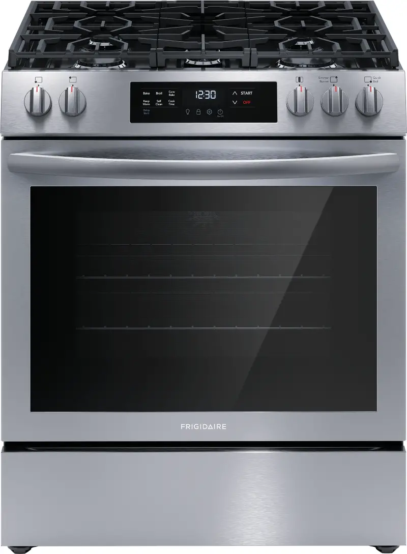 Frigidaire 5.1 cu ft Gas Range - Stainless Steel