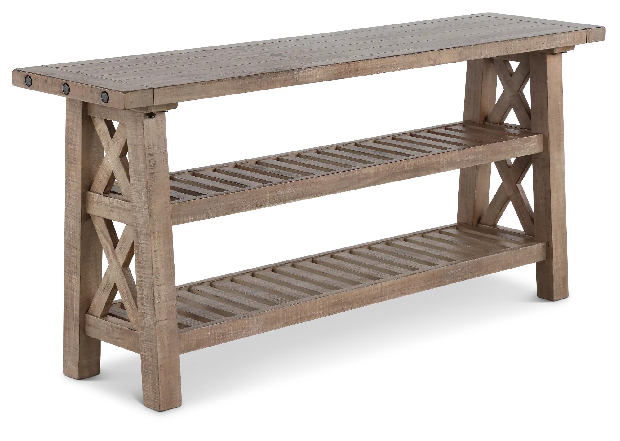 Close-up of the sofa leg/foot and joint area with wood texture