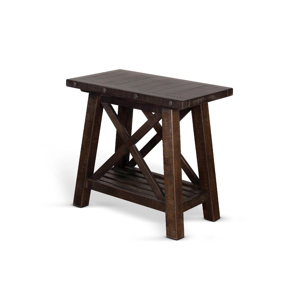 Vivian Brown Chairside Table