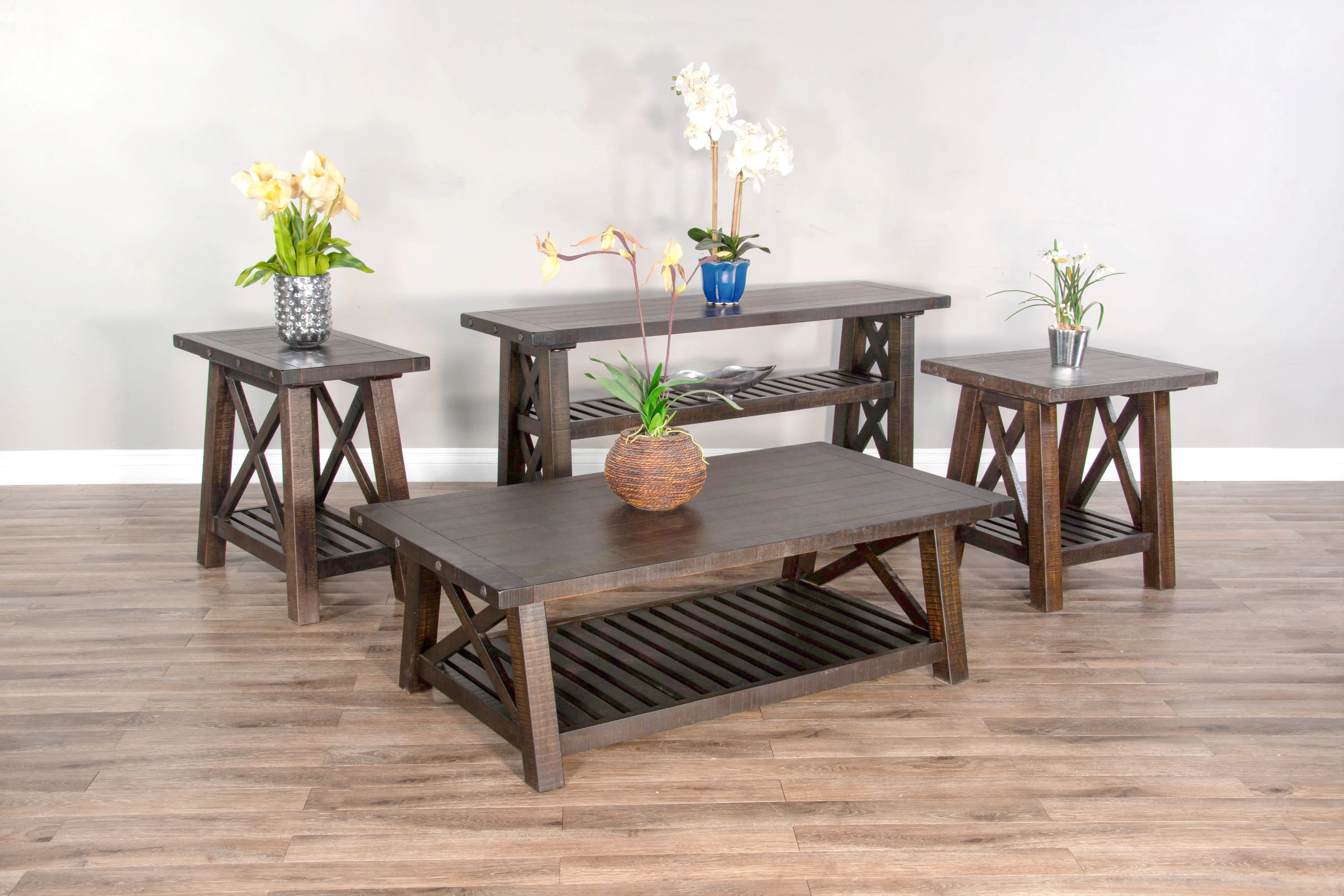Vivian Brown Chairside Table-2