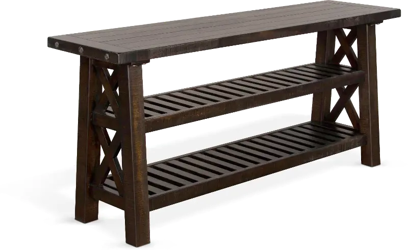 Vivian Brown Sofa Table