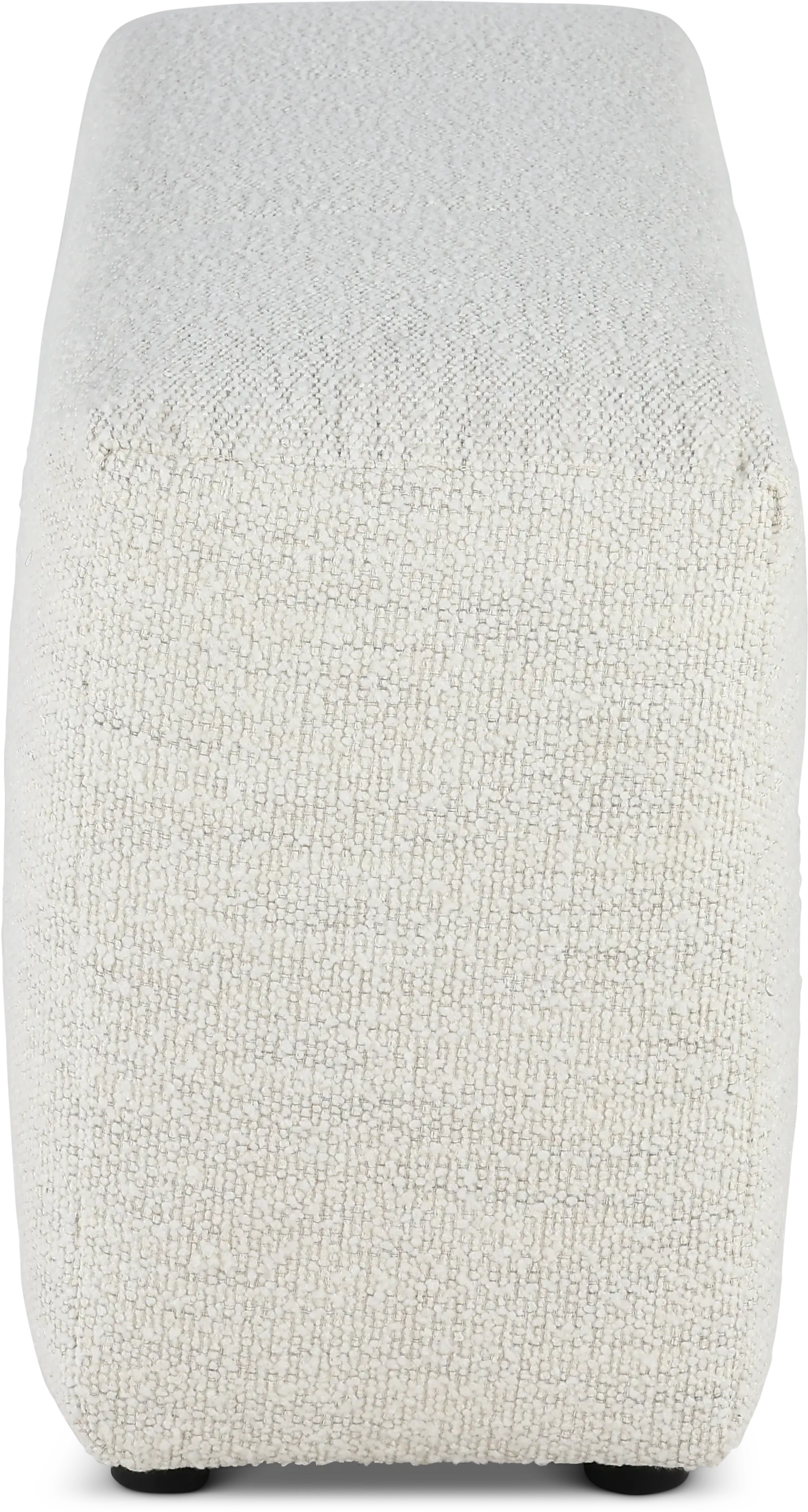 Preston Pearl White Modular Floating Arm Piece-5