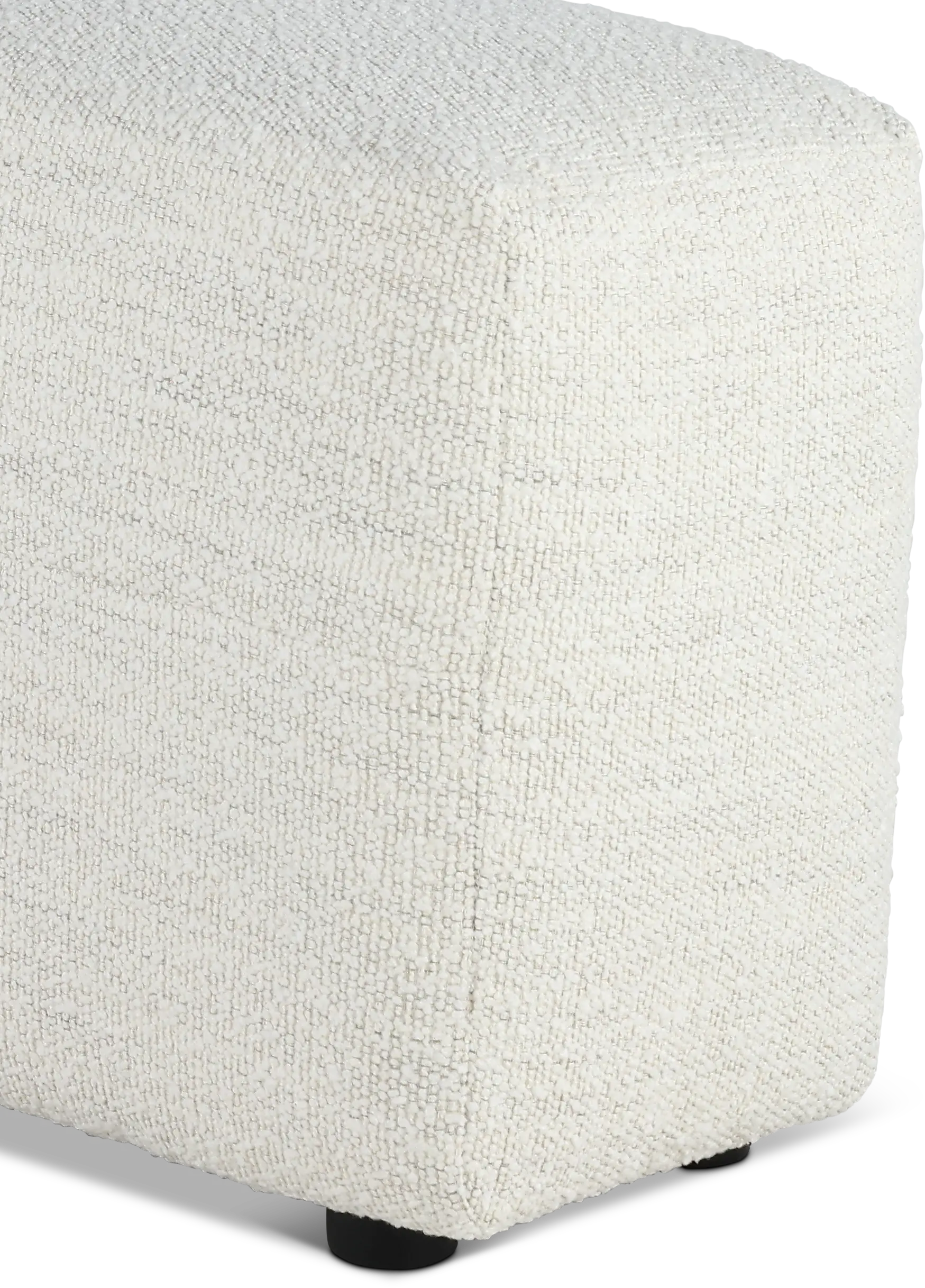 Preston Pearl White Modular Floating Arm Piece-7