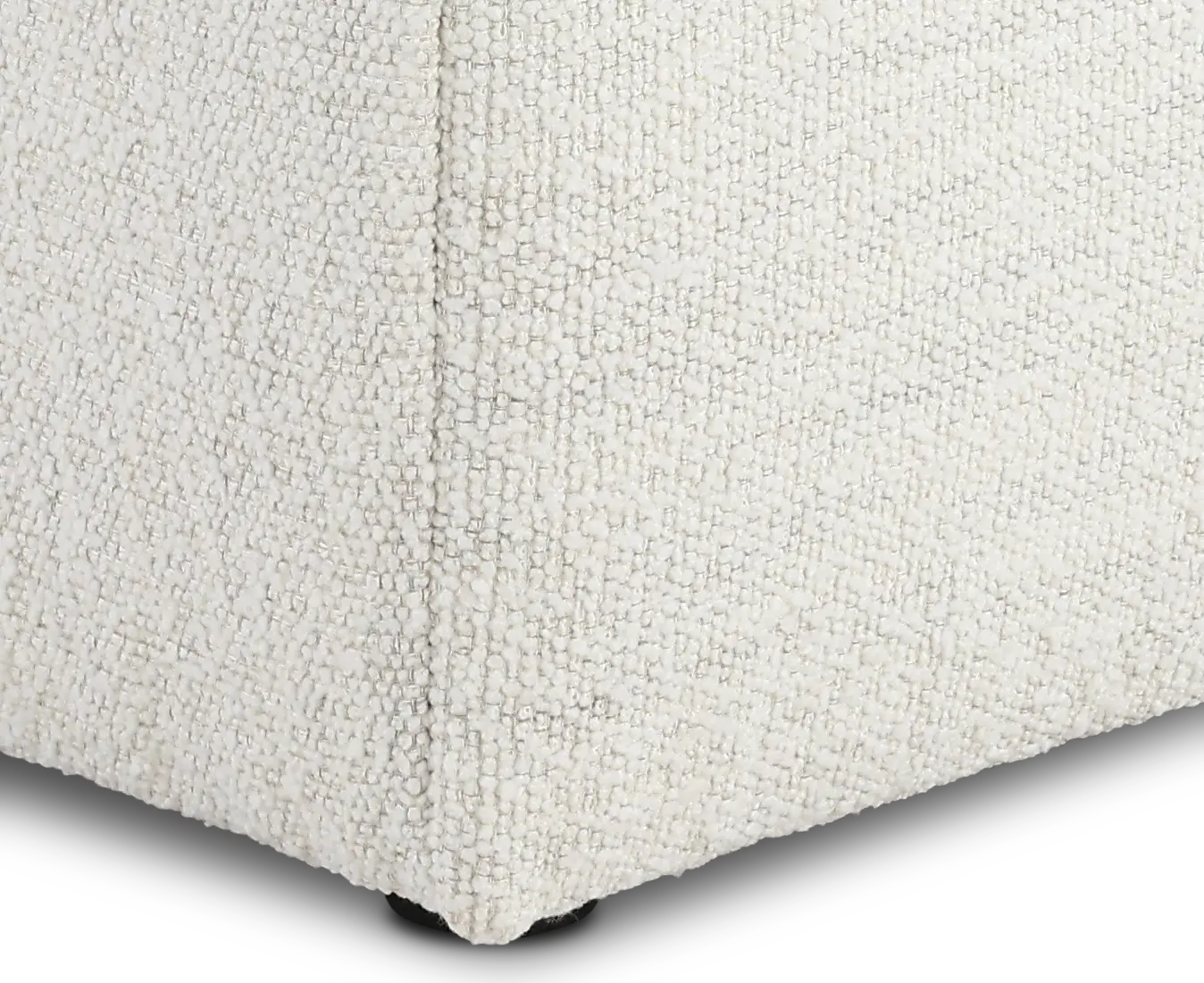 Preston Pearl White Modular Ottoman-5