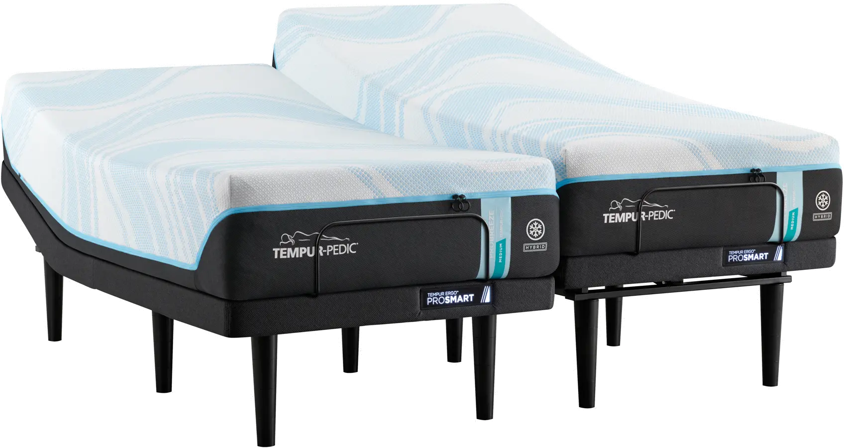 TXL-2PC-PROB2.0-MHYB Tempur-Pedic ProBreeze 2.0 Medium Hybrid Split King Mattress-5