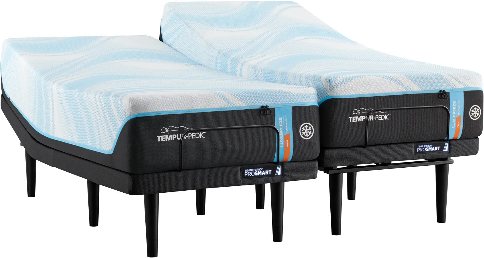 TXL-2PC-LUXB2.0-FIRM Tempur-Pedic LuxeBreeze 2.0 Firm Split King Mattress-5