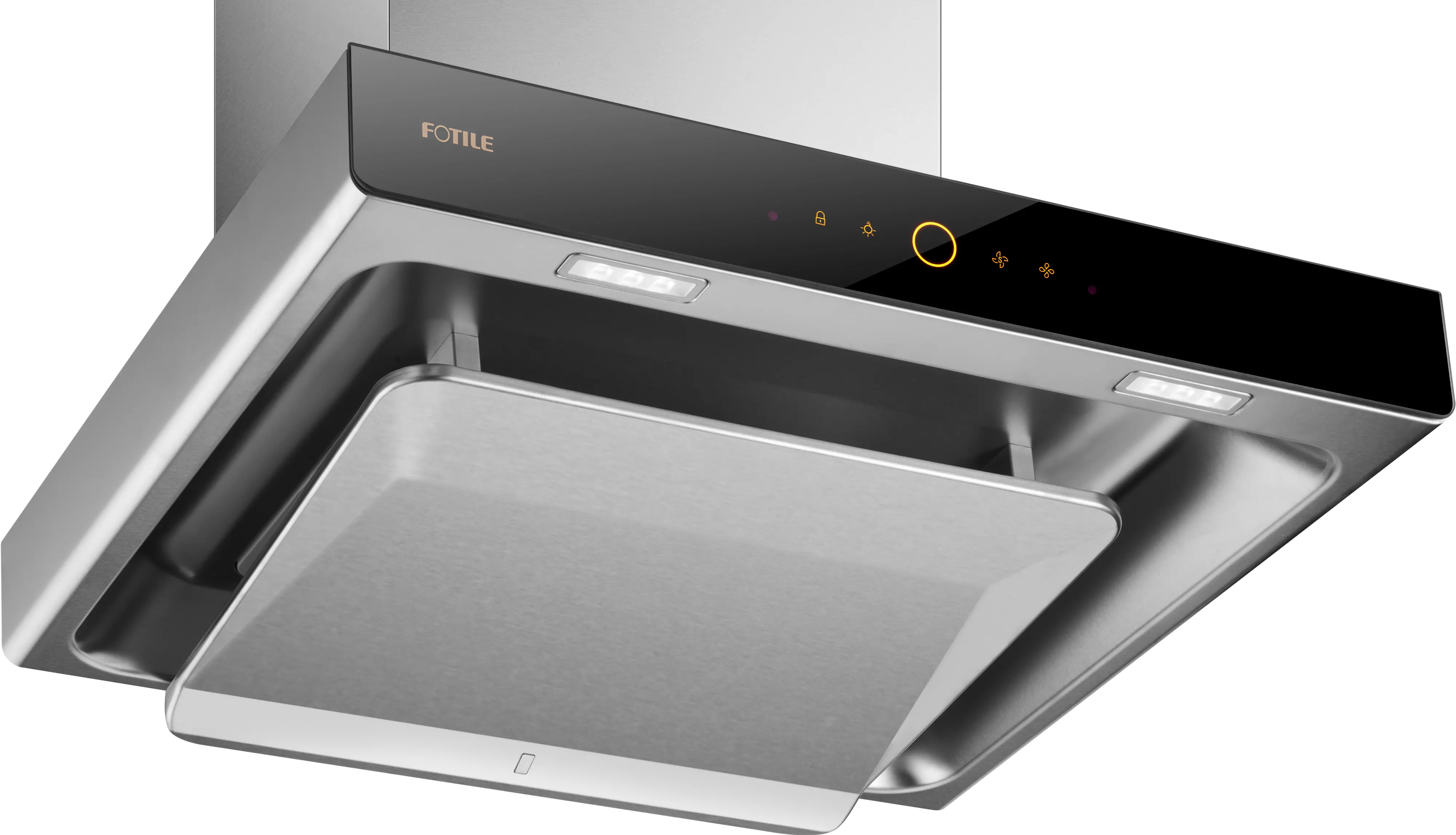 FOTILE 24” Wall Mount Canopy Style Recirculating Range Hood-3