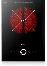 FOTILE 12” Radiant Electric Cooktop in Black Schott Ceramic Glass
