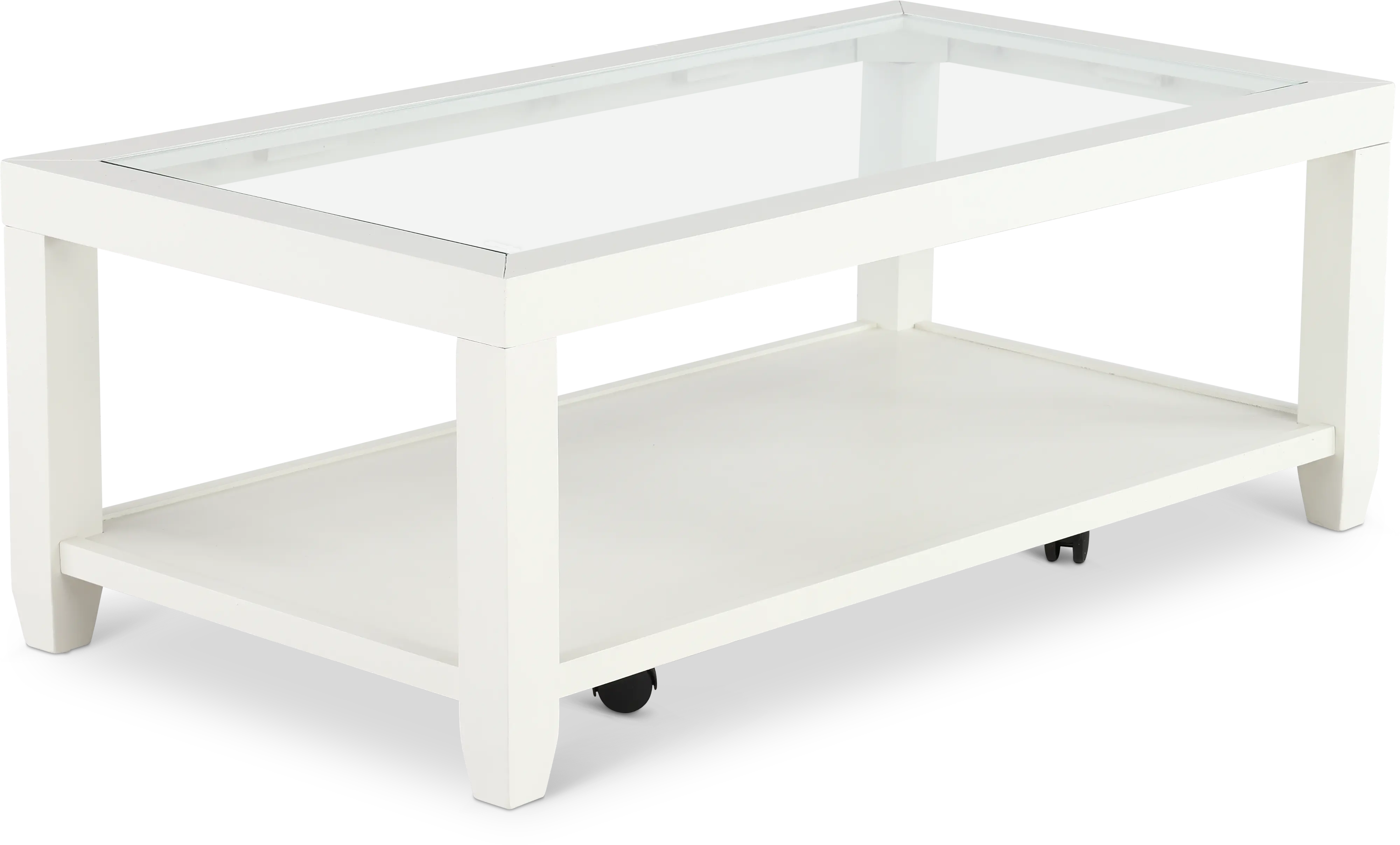 Cordero White Coffee Table-1