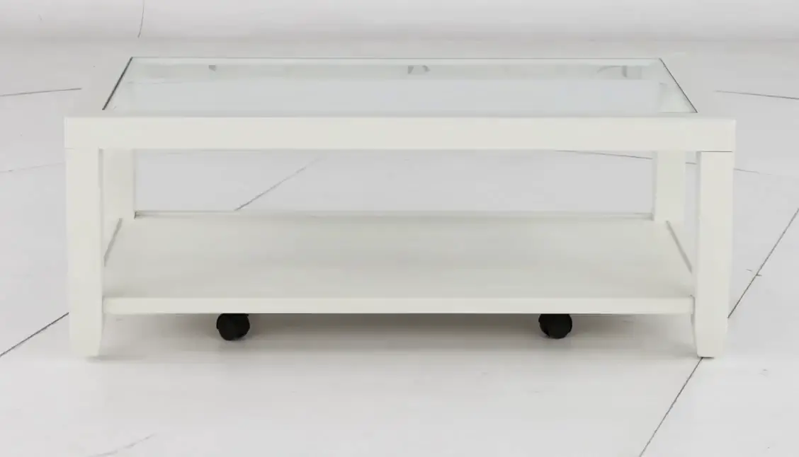 Cordero White Coffee Table-5