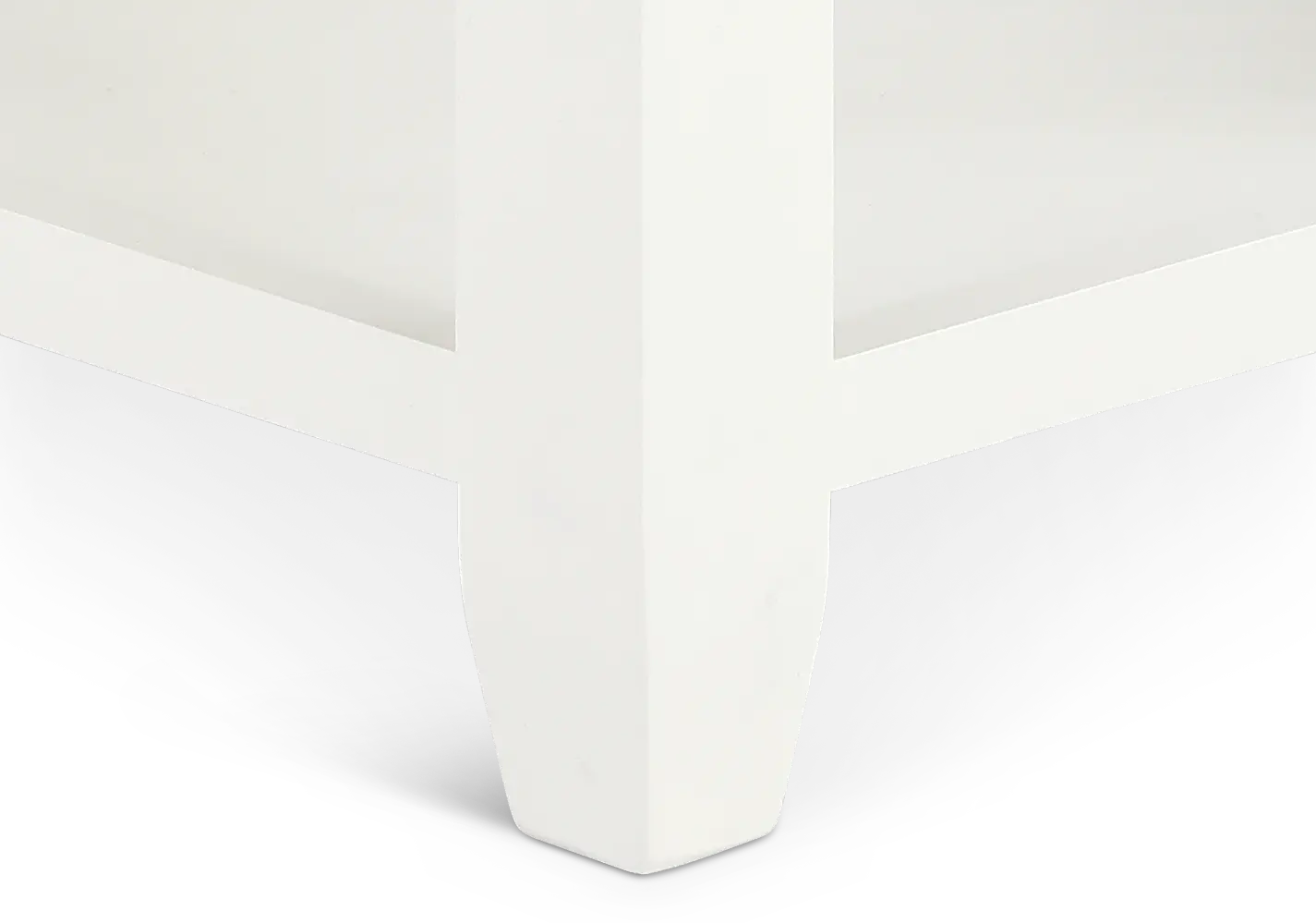 Cordero White End Table-6