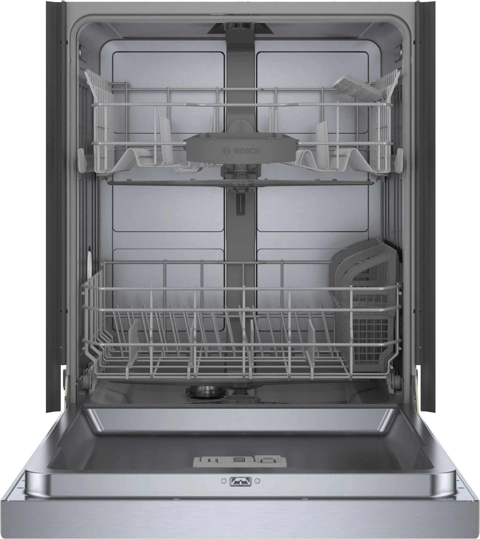 SHE3AEM5N Bosch 100 Series Front Control Dishwasher - Stainless Steel-4