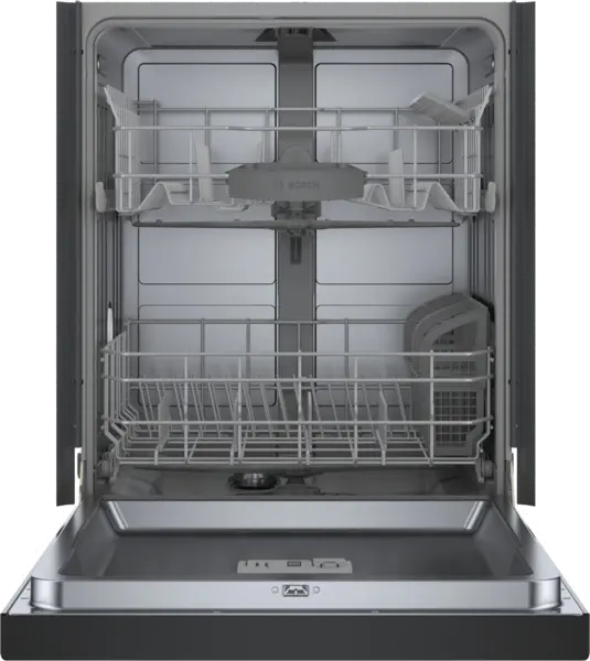 SHE3AEM6N Bosch 100 Series Front Control Dishwasher - Black-1