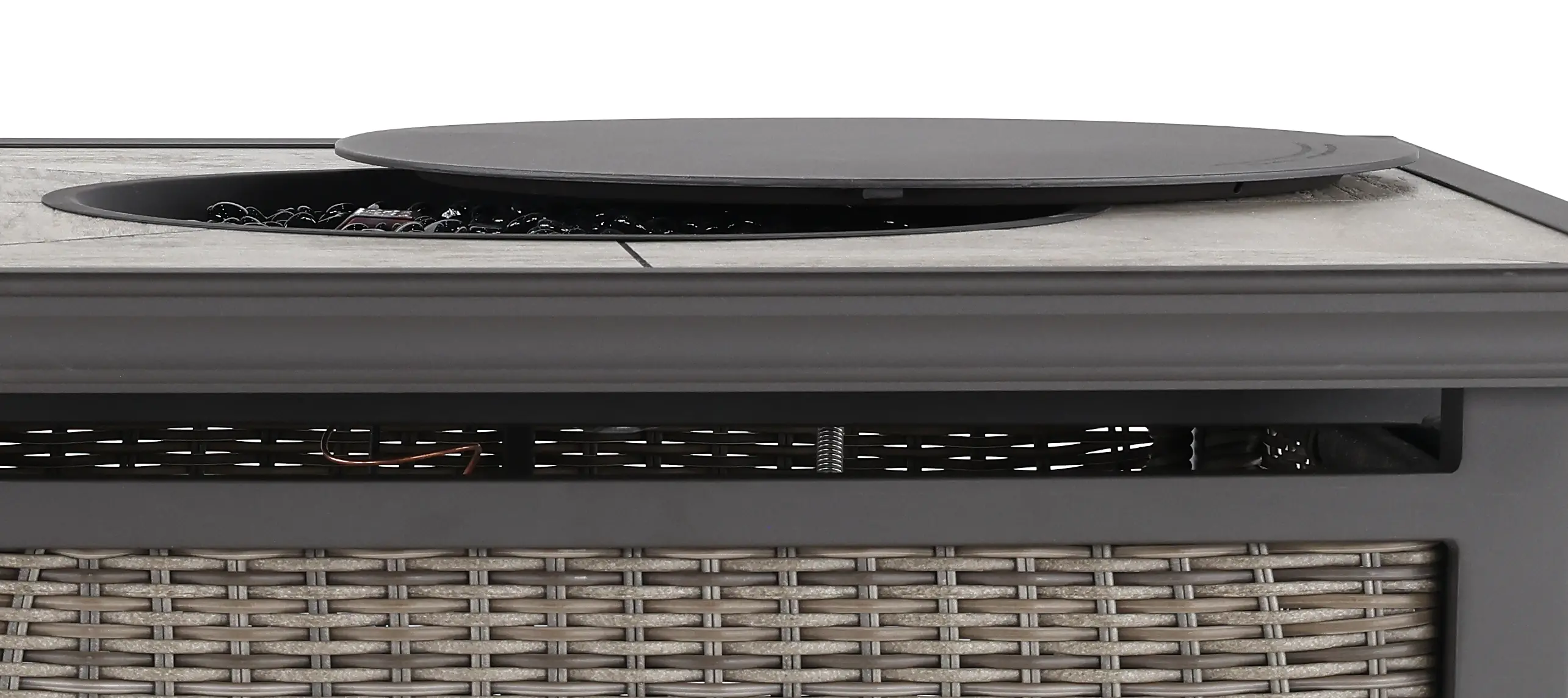 KIT/ARW04900P02-FPT Havana Gray Patio Fire Pit Tower-6