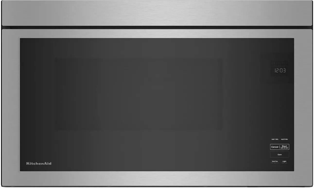 KMMF330PSS Kitchenaid 1.1 Cu Ft Over-the-Range Microwave - Stainless Steel-1