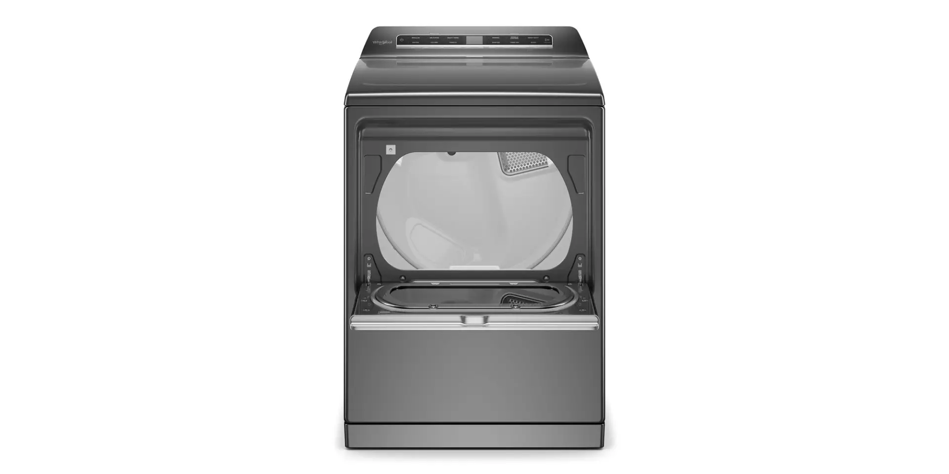 WED8127LC Whirlpool 7.4 Cu Ft Smart Electric Dryer with Steam - Chrome-6