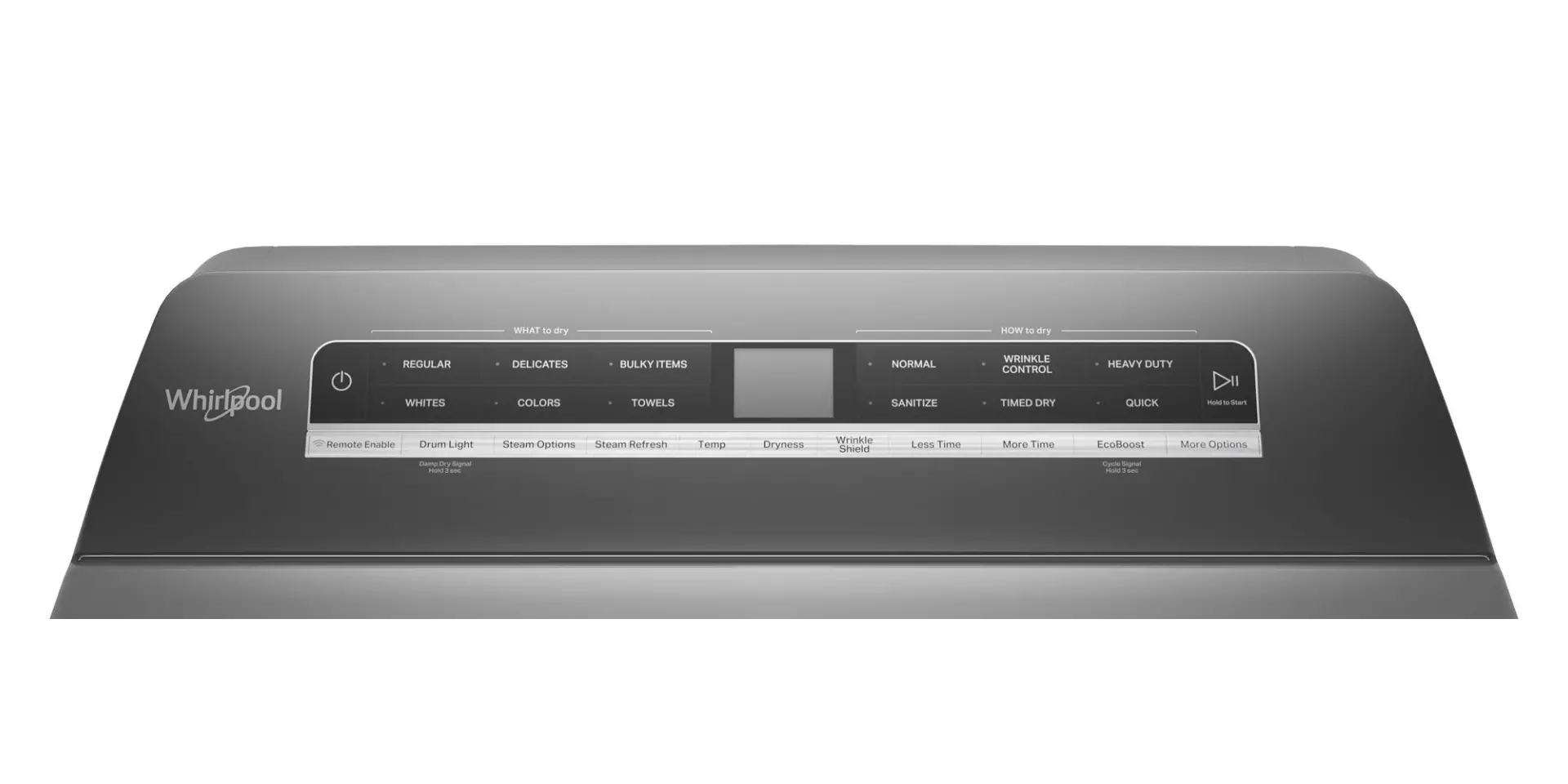 WED8127LC Whirlpool 7.4 Cu Ft Smart Electric Dryer with Steam - Chrome-7