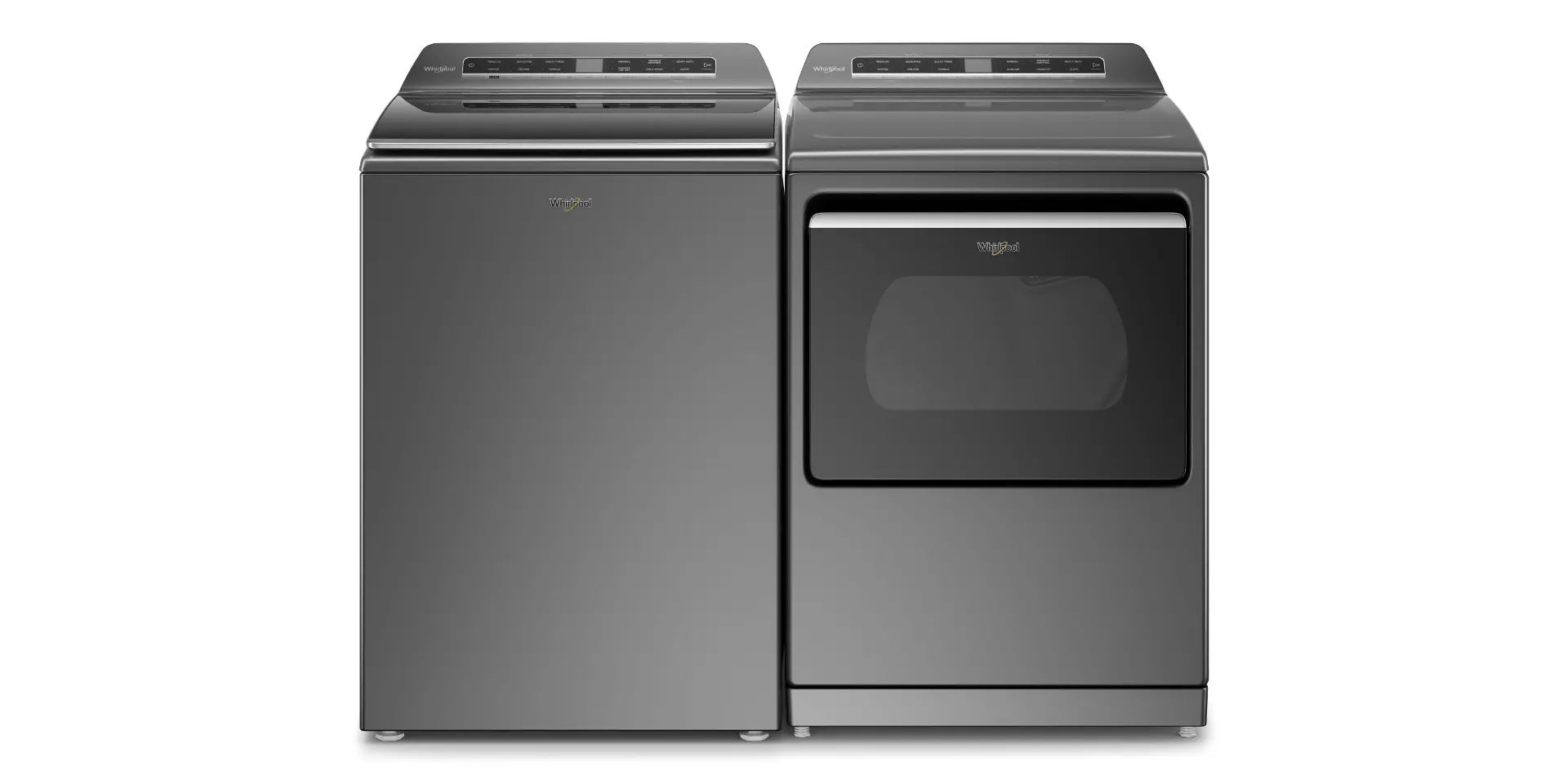 WED8127LC Whirlpool 7.4 Cu Ft Smart Electric Dryer with Steam - Chrome-9