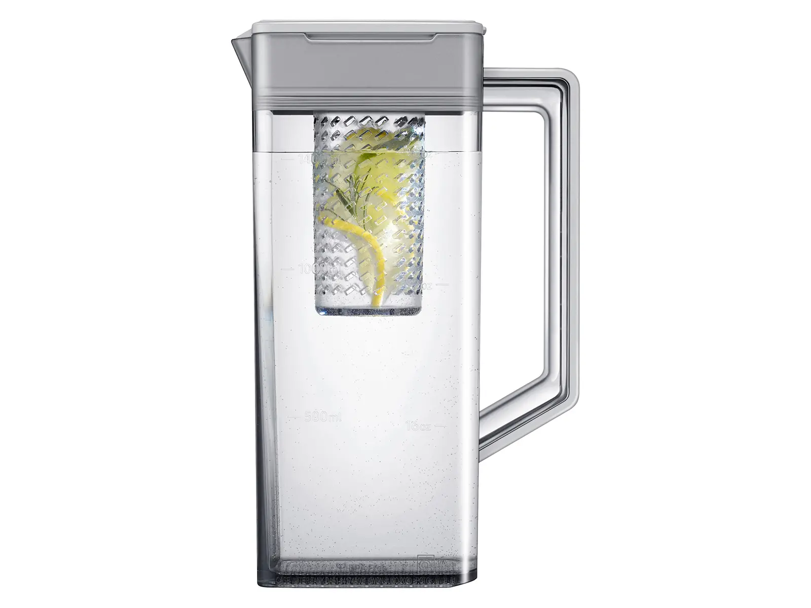 Samsung Bespoke 22.6 Cu Ft Side By Side Refrigerator - Stainless Steel-8