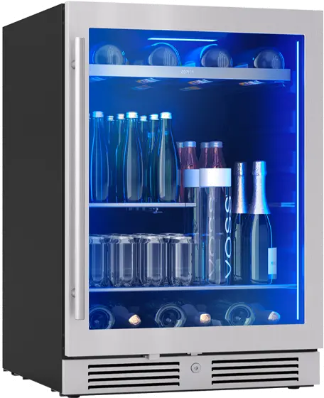PRB24C01CG Zephyr Presrv Single Zone Beverage Cooler - Stainless Steel-1