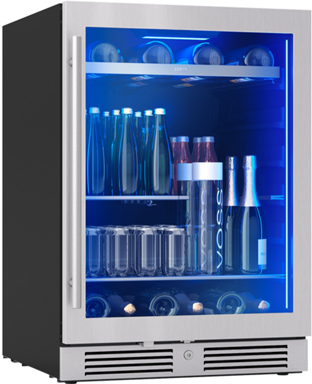 Zephyr Presrv Single Zone Beverage Cooler - Stainless Steel
